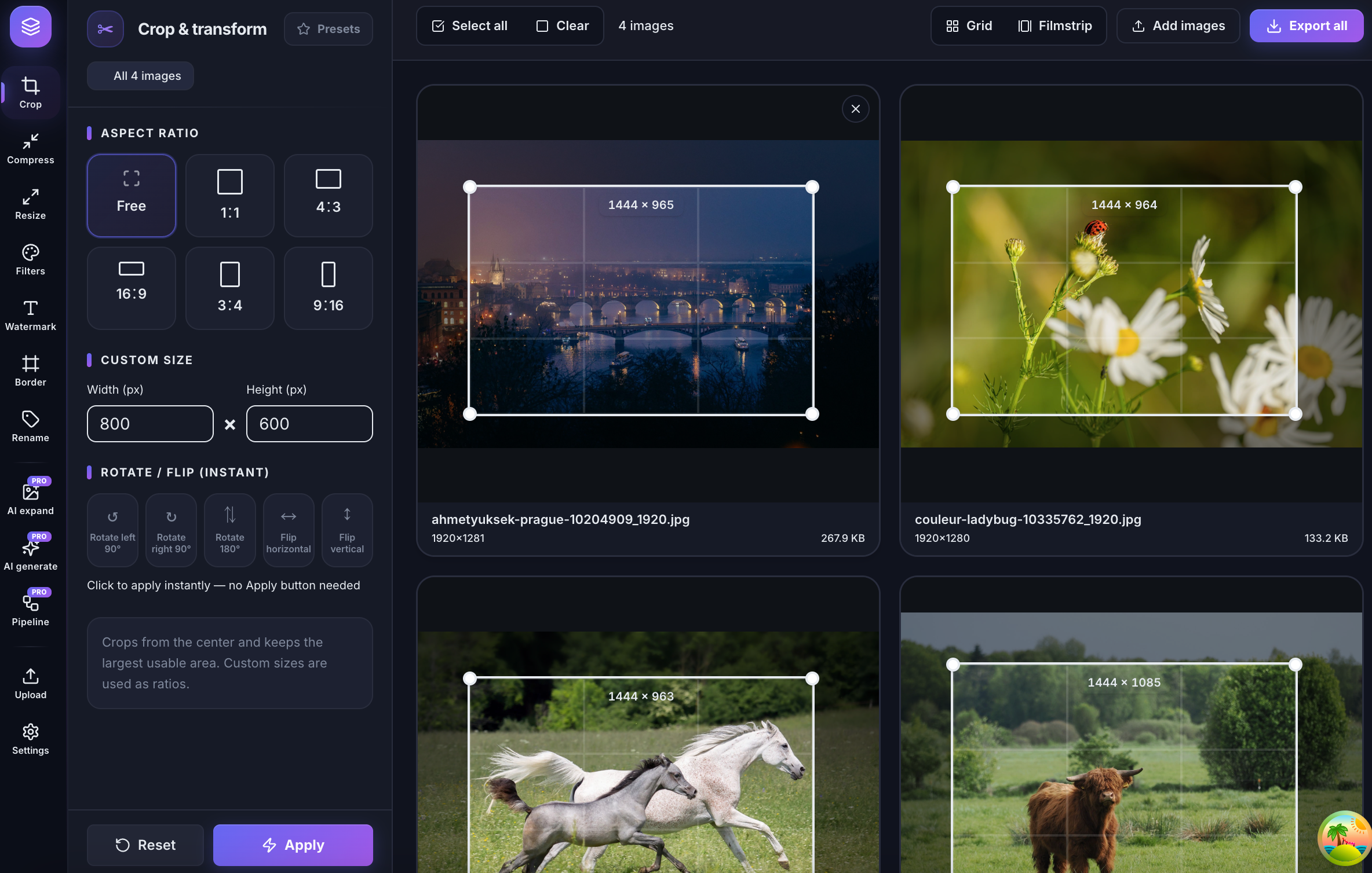 Batch image edits shouldn't need Photoshop — bulkimage.io guide